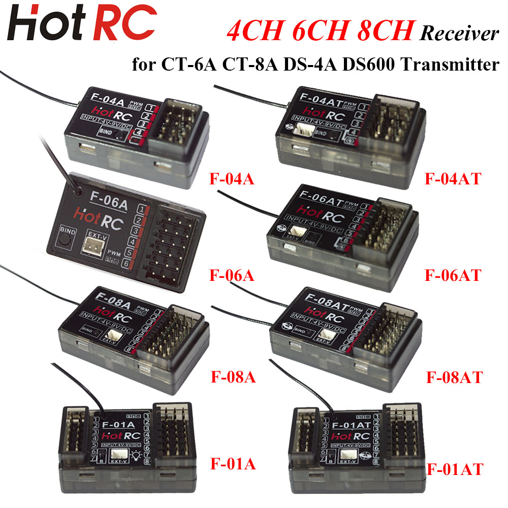 Rc Hobby Shops - HOTRC 2.4Ghz 4/6/8 채널 F-04A F-06AT