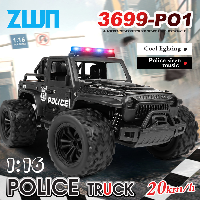 Rc Hobby Toucan - ZWN 1:16 합금 고속 오프로드 경찰
