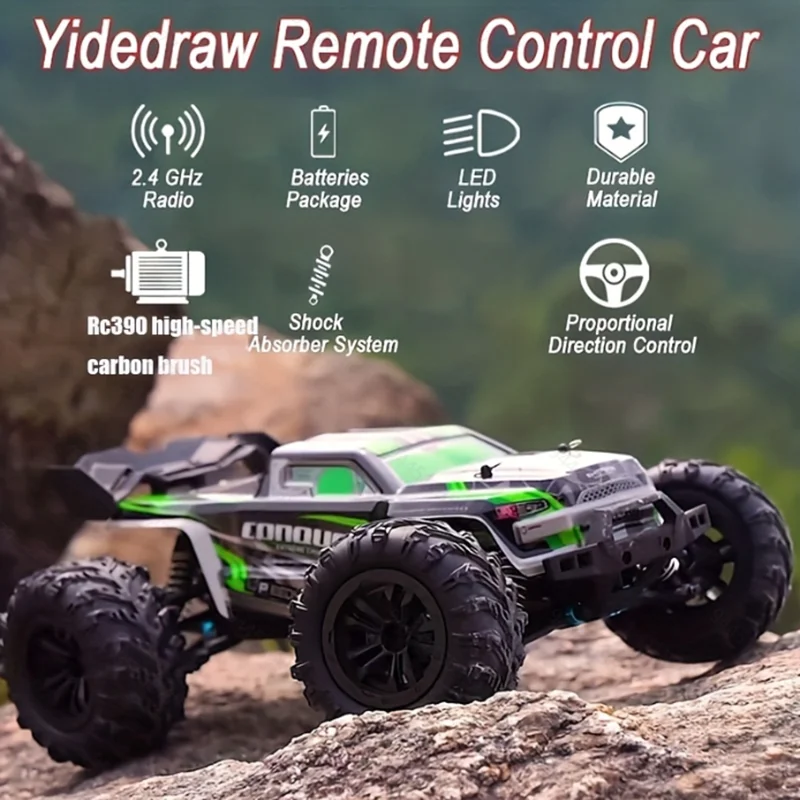 1:16 4WD RC 자동차 (50km/h): LED  - Rc Hobby Toucan 리뷰 및 가격