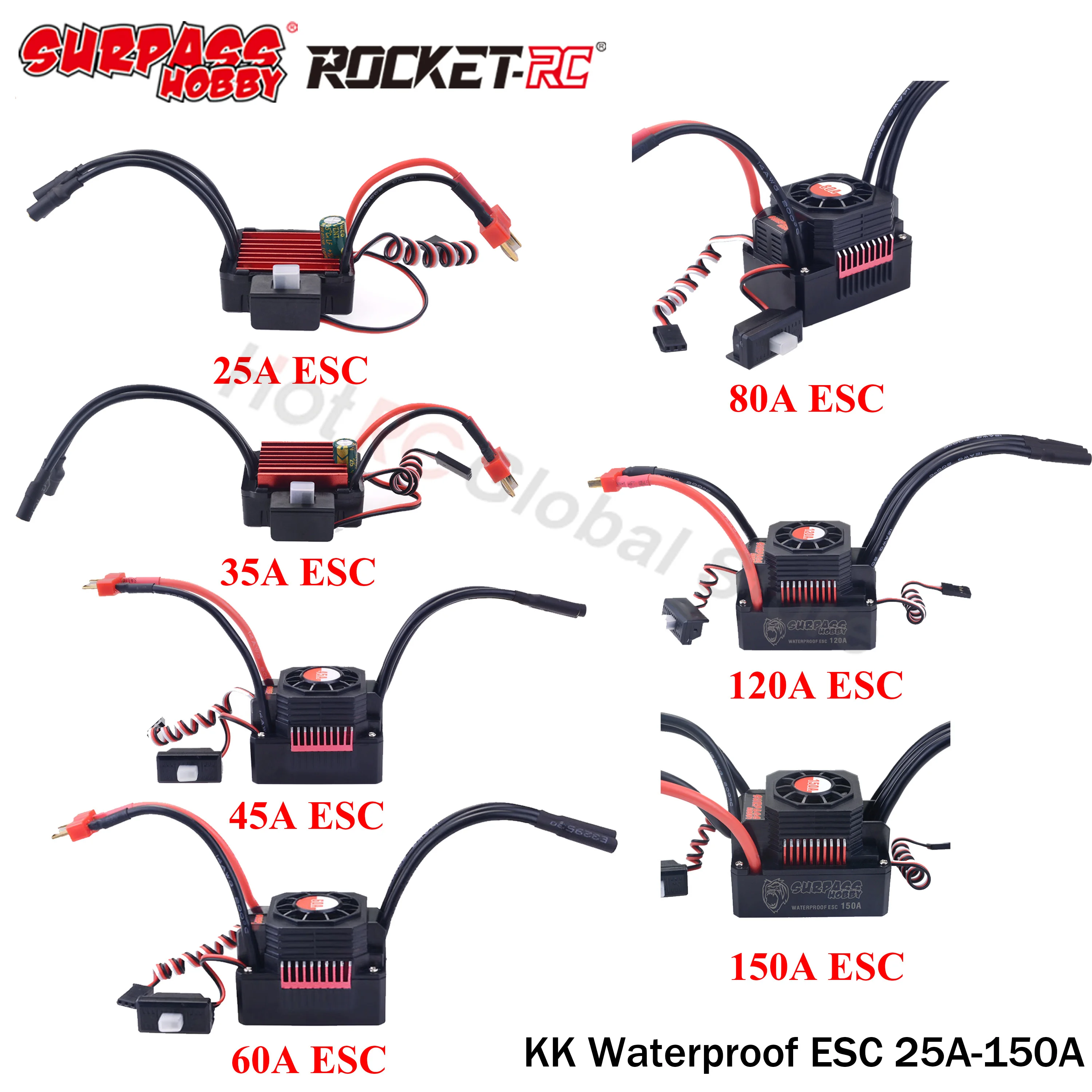 SURPASS HOBBY KK 25A 35A 45A 6 - Rc Hobby Motor 리뷰 및 가격